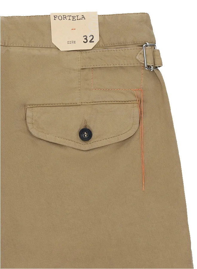 Oklahoma Pantalone Con Pences In Cotone sold by Fortela product image thumbnail 4