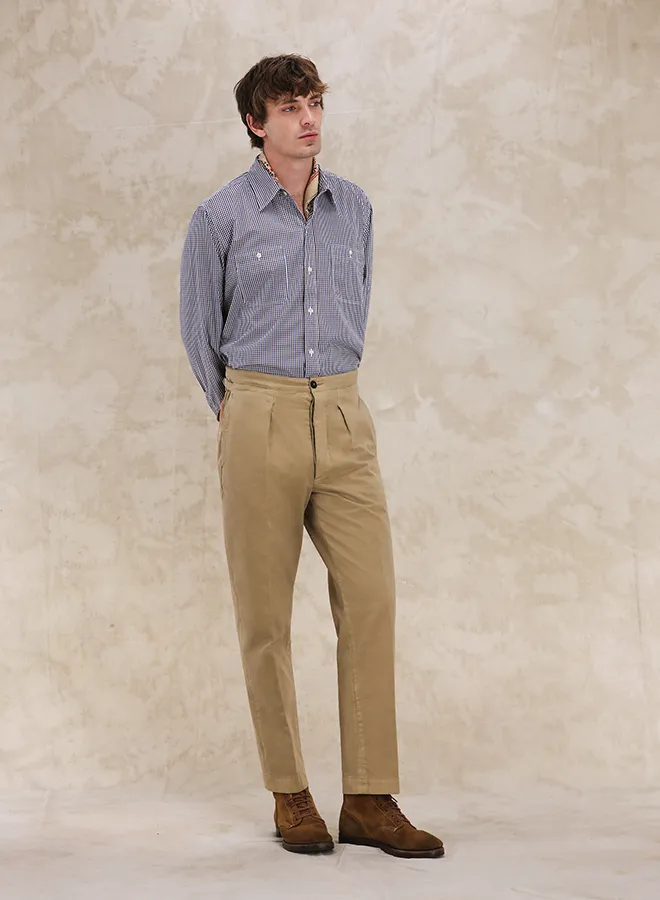 Oklahoma Pantalone Con Pences In Cotone sold by Fortela product image thumbnail 5