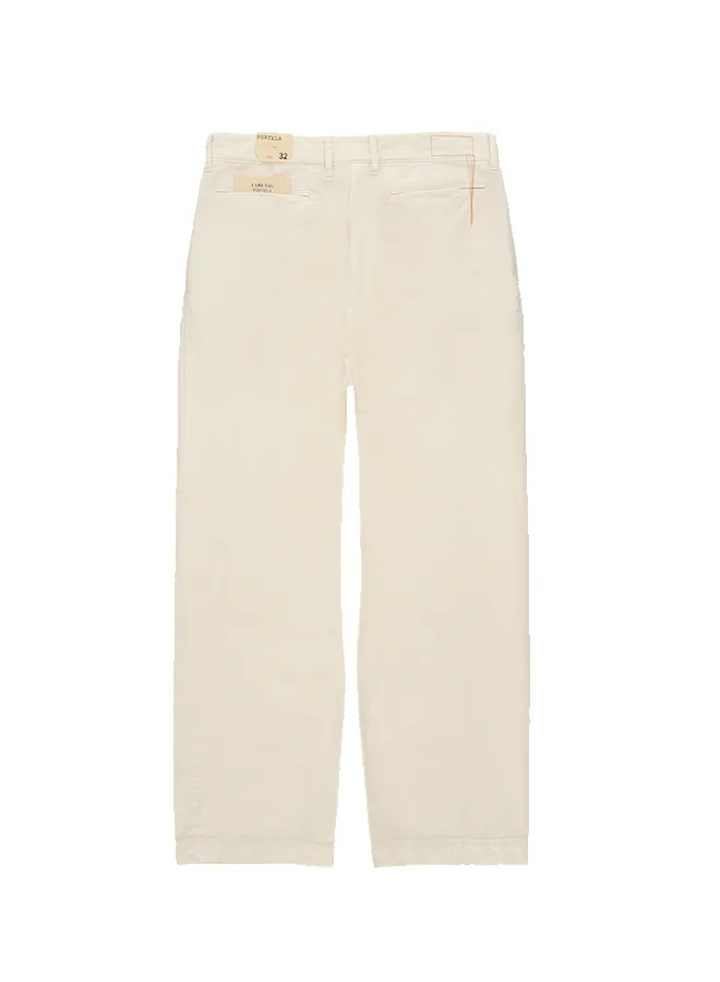 Newyork Pantaloni Con Pences In Cotone sold by Fortela product image thumbnail 2
