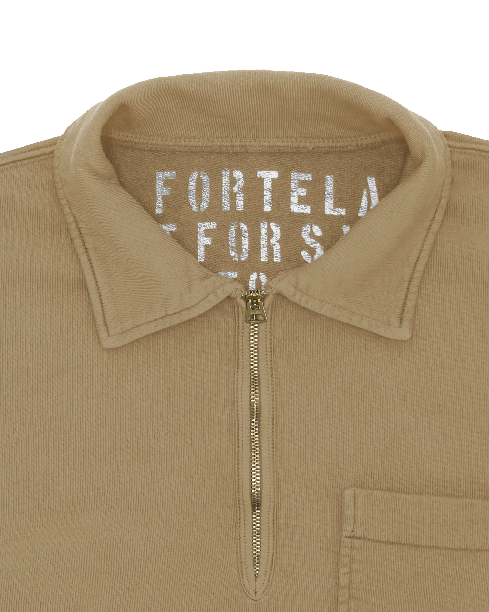 Yale Felpa In Jersey Garzato Con Colletto E Zip sold by Fortela product image thumbnail 3
