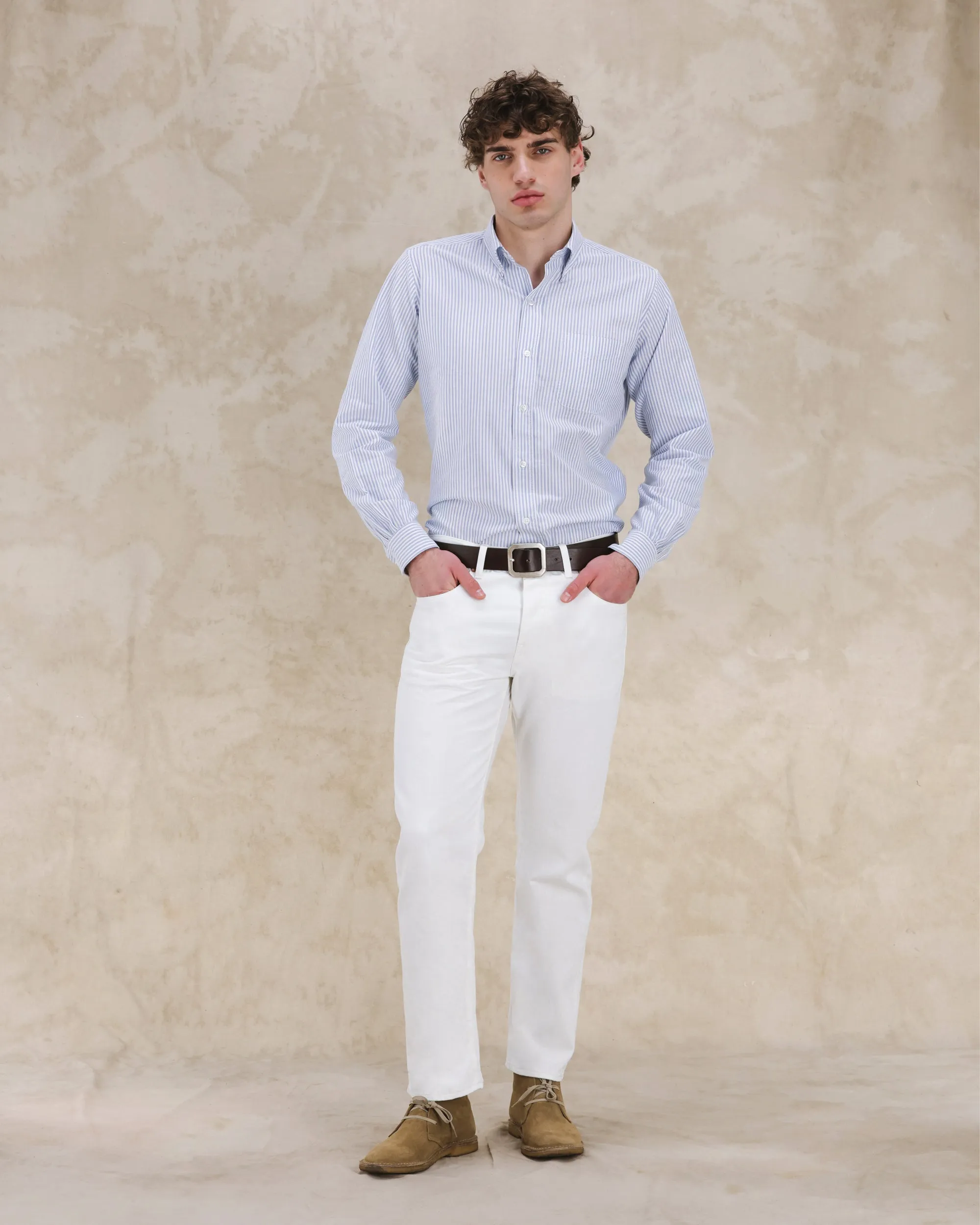 356 Jaky Japan Denim Cimosato 5 Tasche Regular Fit White sold by Fortela product image thumbnail 5