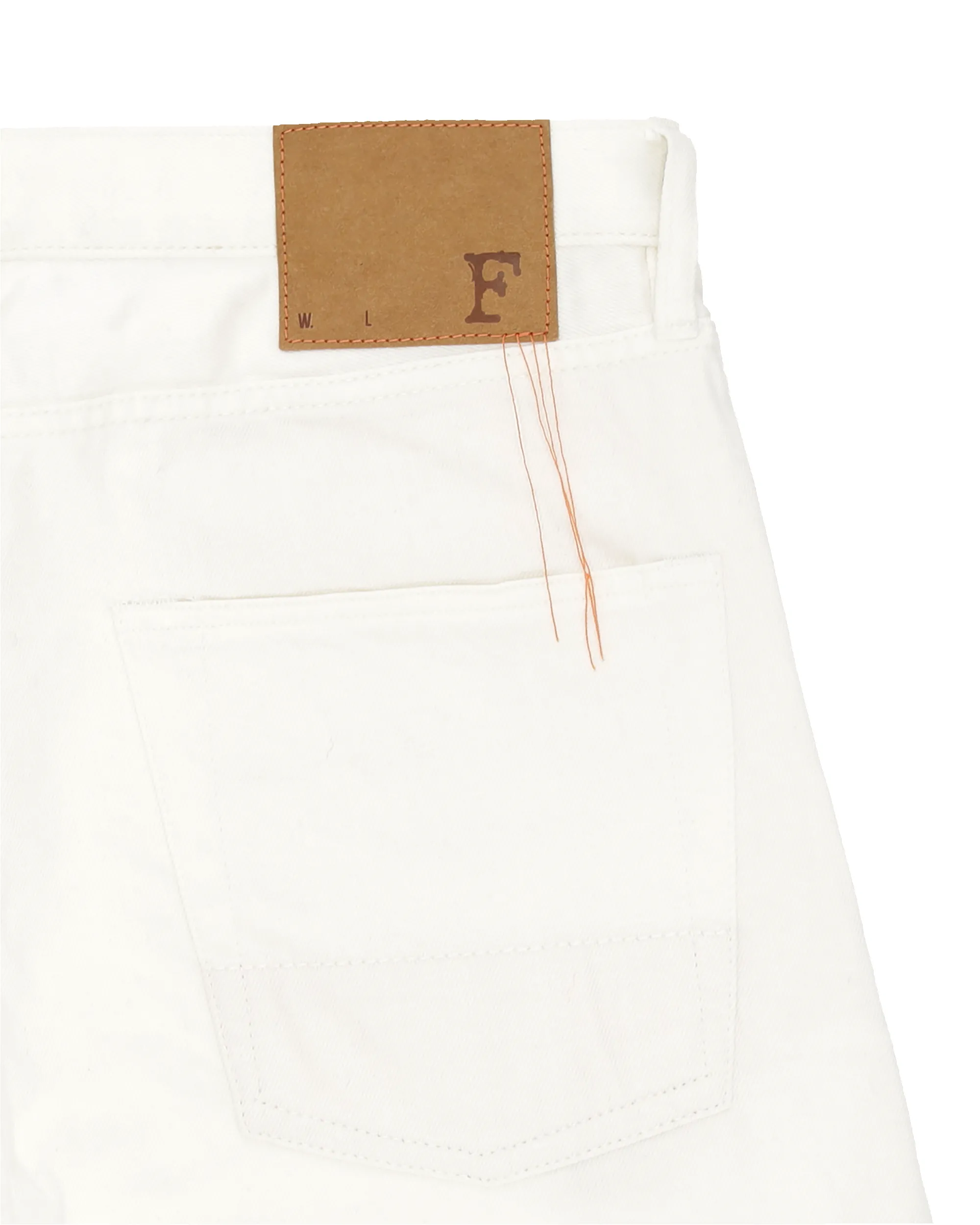 356 Jaky Japan Denim Cimosato 5 Tasche Regular Fit White sold by Fortela product image thumbnail 4