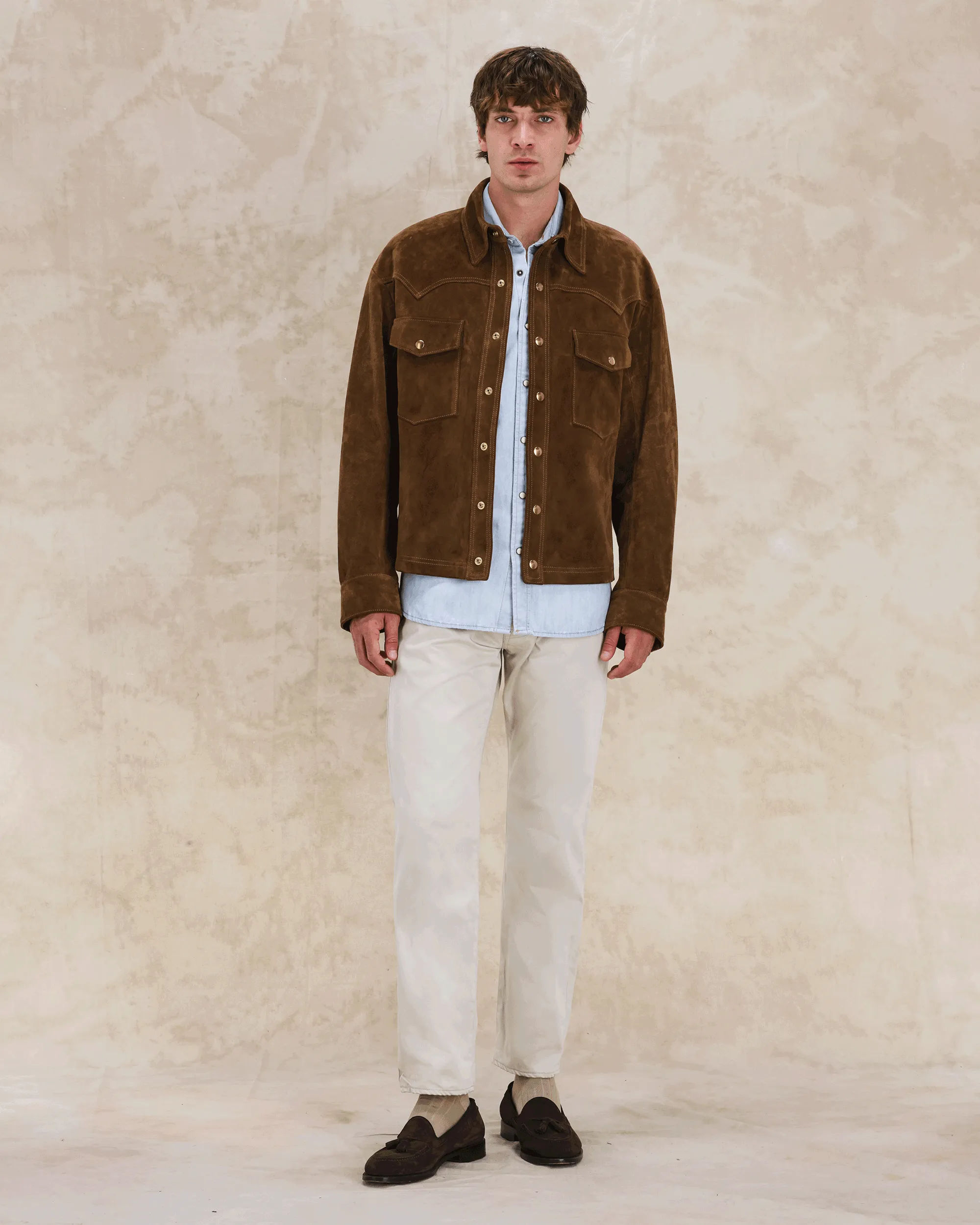 Buzz Giacca in Pelle Scamosciata sold by Fortela product image thumbnail 5