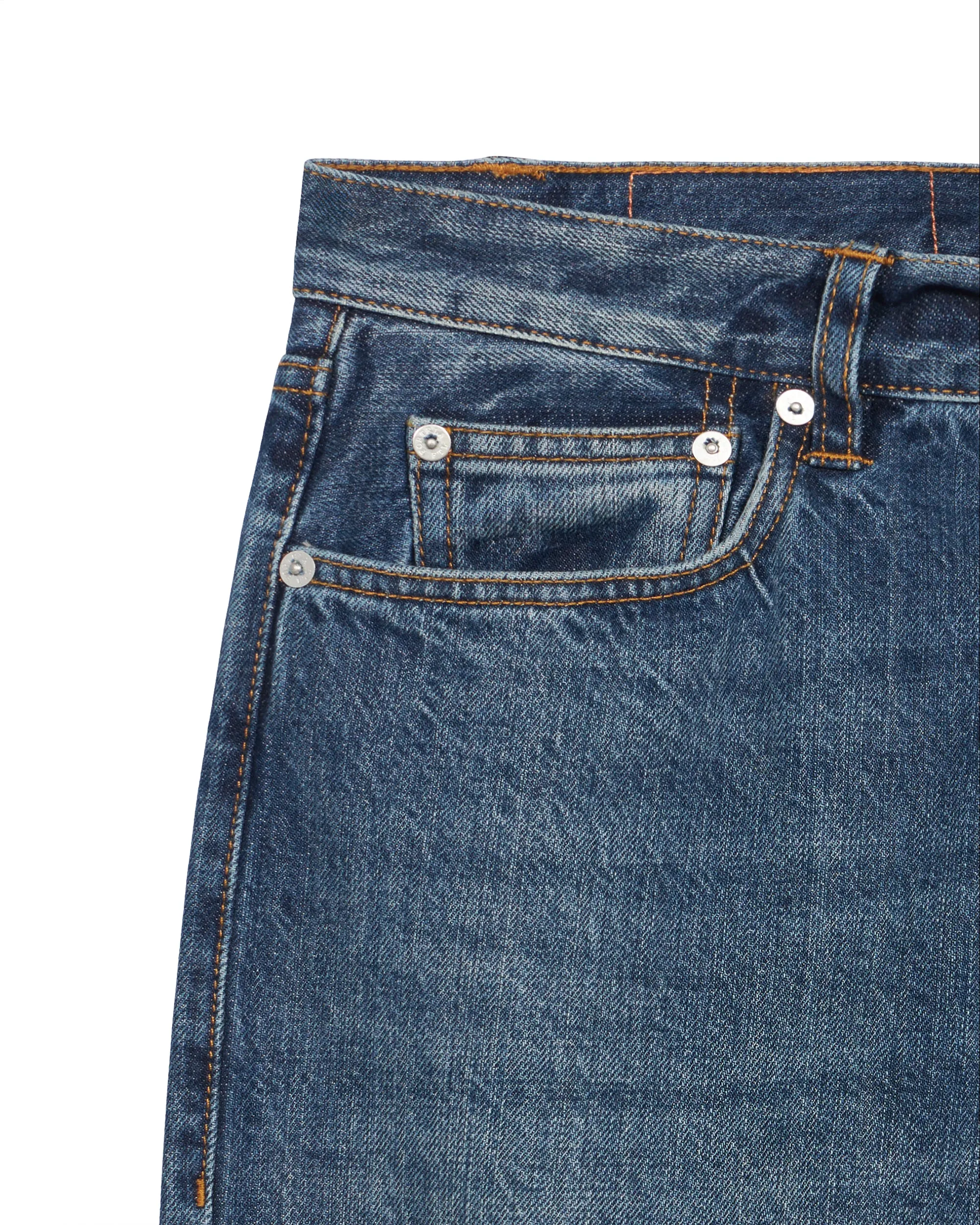 912 Johnd Japan Denim Cimosato 5 Tasche Regular Fit Stone Wash sold by Fortela product image thumbnail 4