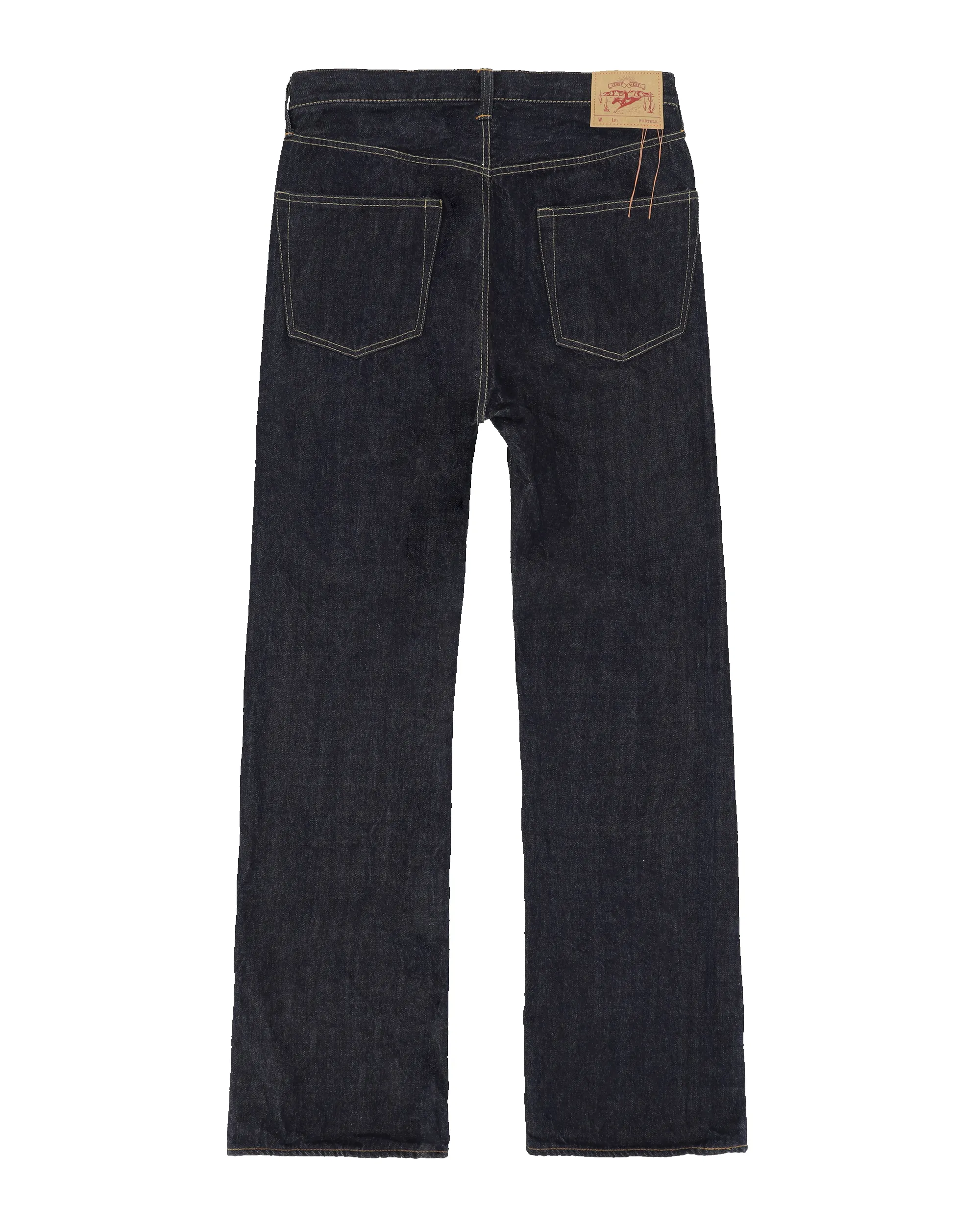 933 Barney Japan Denim Cimosato 5 Tasche Loose Fit Indigo Rinse - L33'' sold by Fortela product image thumbnail 2