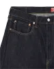 933 Barney Japan Denim Cimosato 5 Tasche Loose Fit Indigo Rinse sold by Fortela