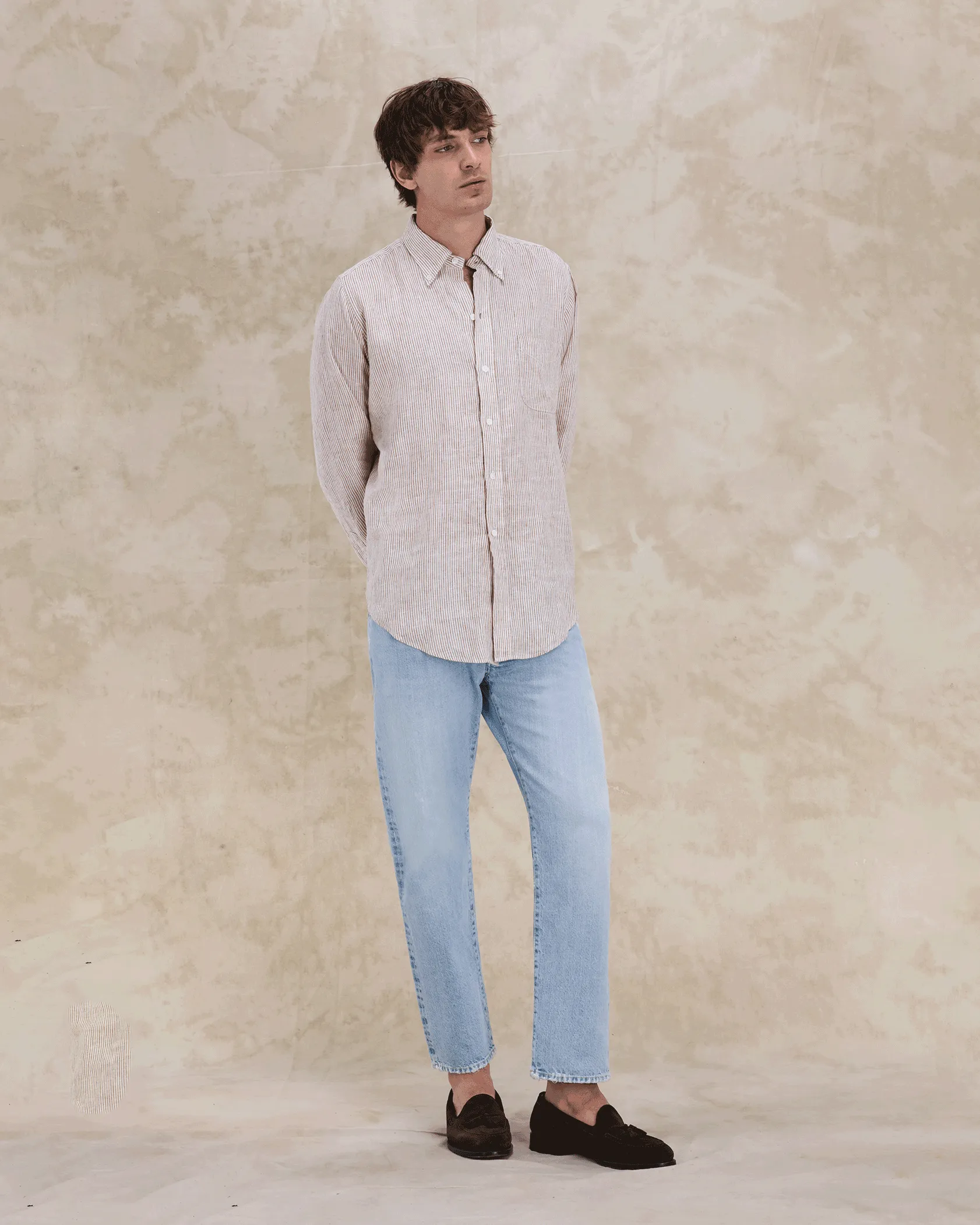 King Camicia In Lino Con Tasca sold by Fortela product image thumbnail 5