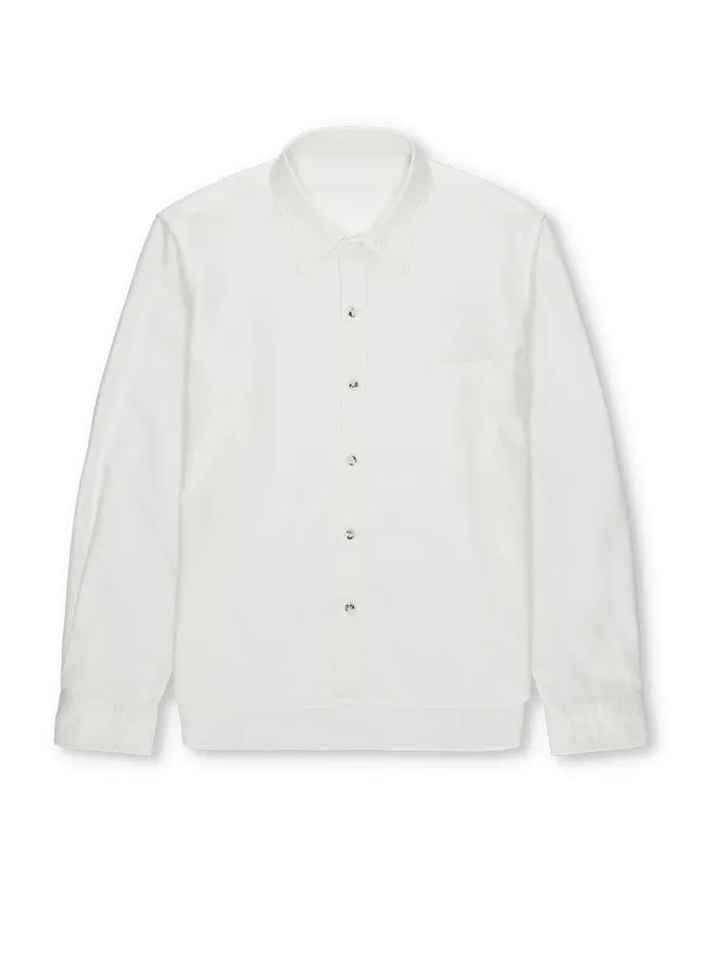 Liam Camicia In Cotone Con Taschino Stondato sold by Fortela