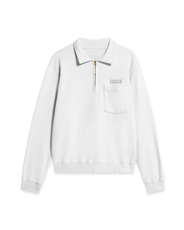 Yalepcoach Felpa In Jersey Garzato Con Stampa sold by Fortela