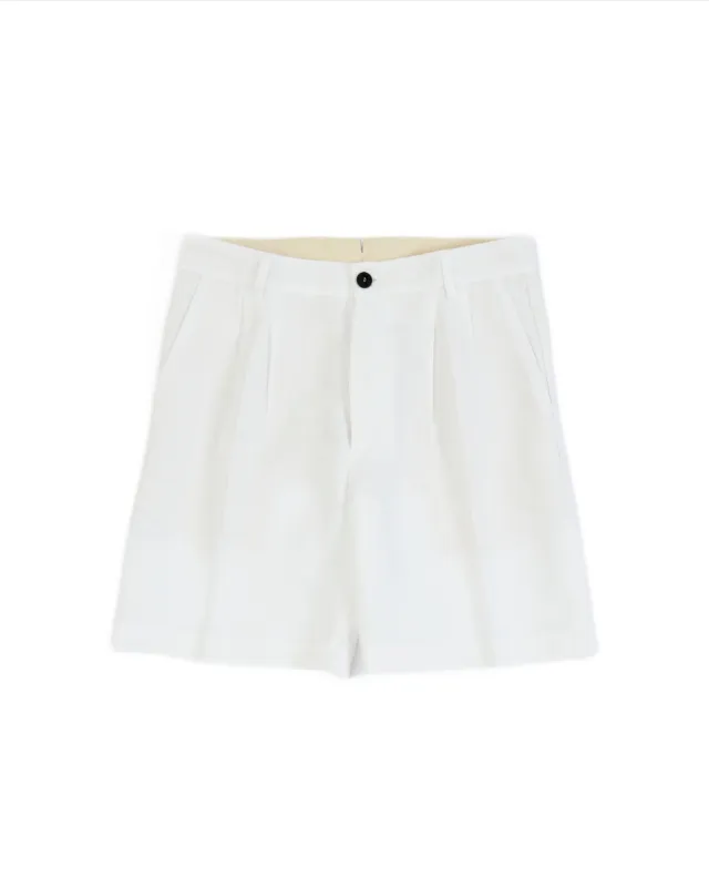 Beachshort Bermuda In Cotone Con Pences made by Fortela