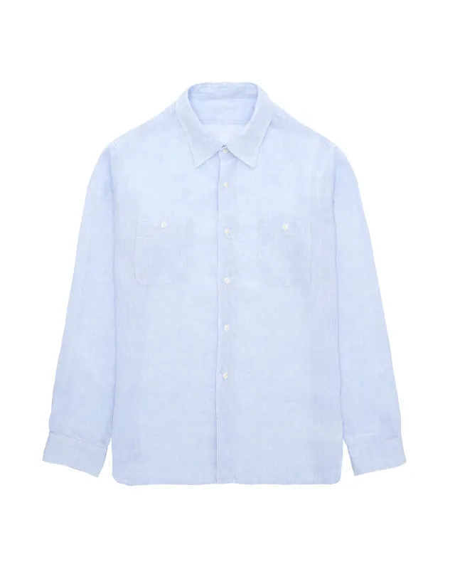 Work Camicia In Lino sold by Fortela