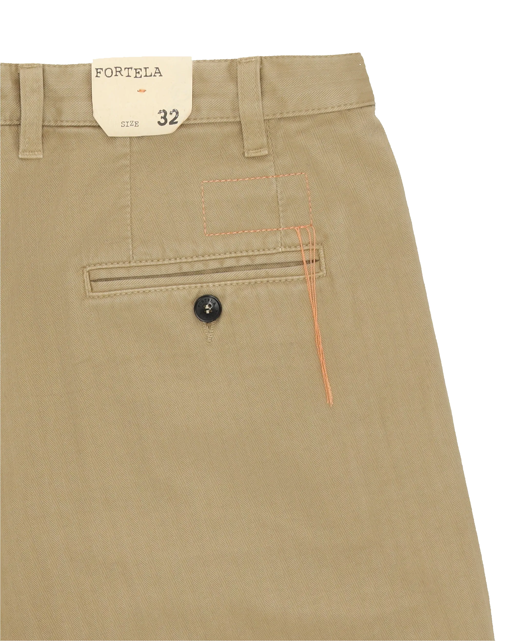 Seattle Pantaloni Con Pences In Herringbone sold by Fortela product image thumbnail 4
