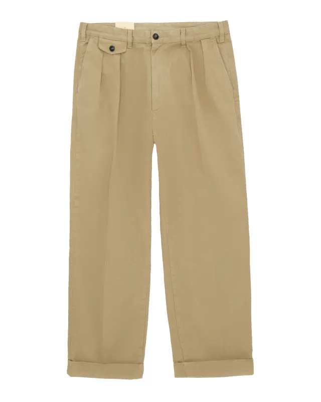 Seattle Pantaloni Con Pences In Herringbone sold by Fortela