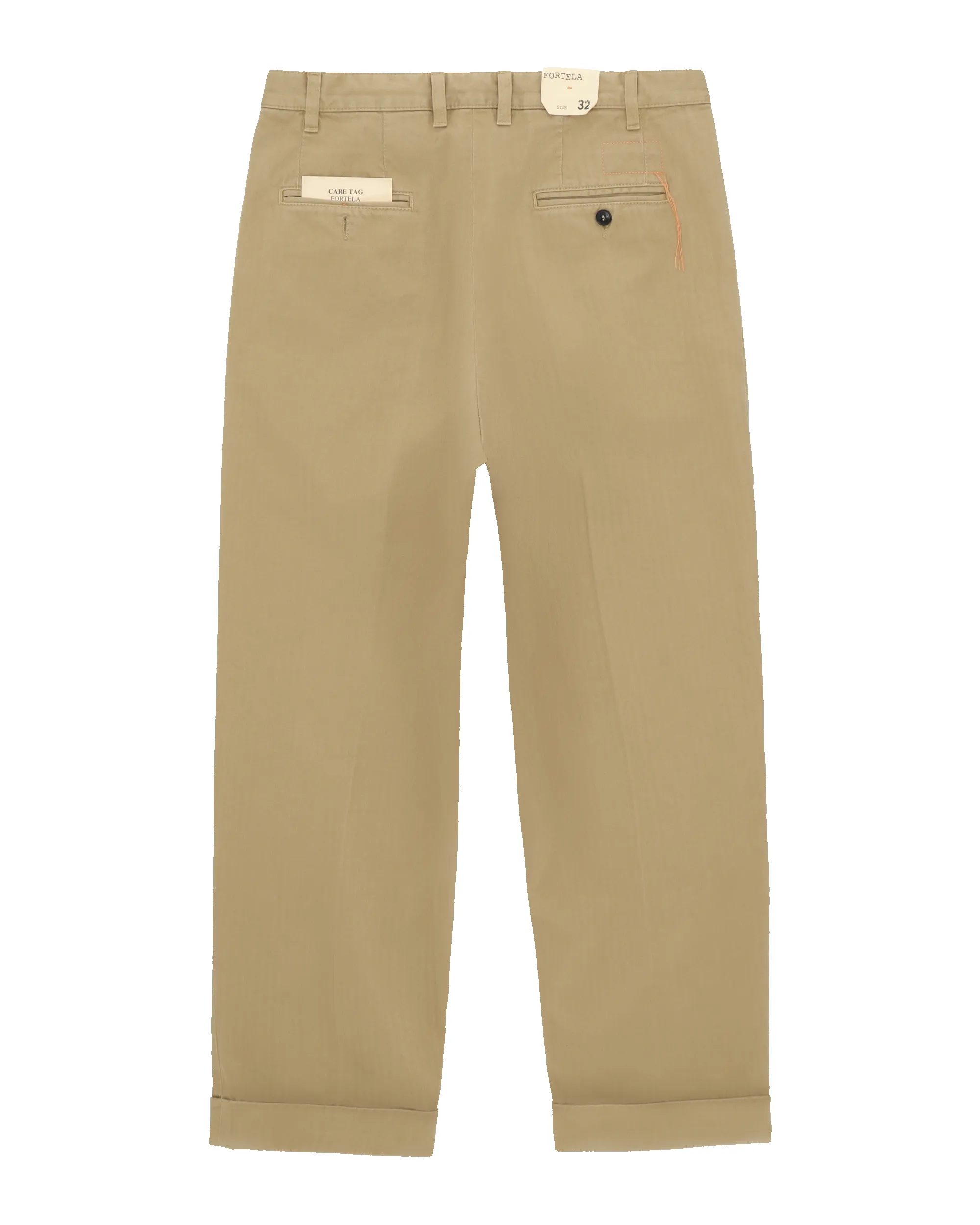 Seattle Pantaloni Con Pences In Herringbone sold by Fortela product image thumbnail 2