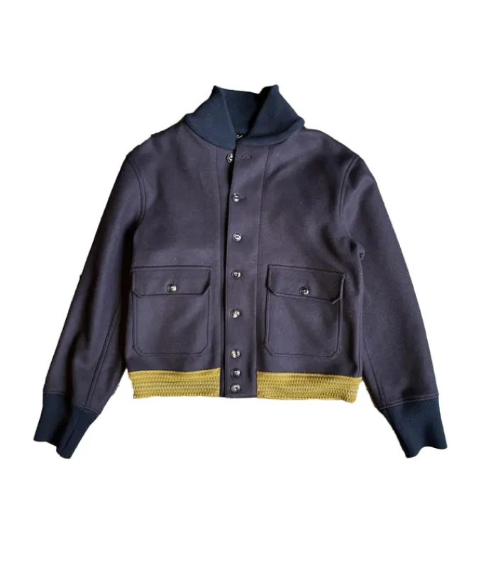 Regan Giacca Bomber in Lana sold by Fortela