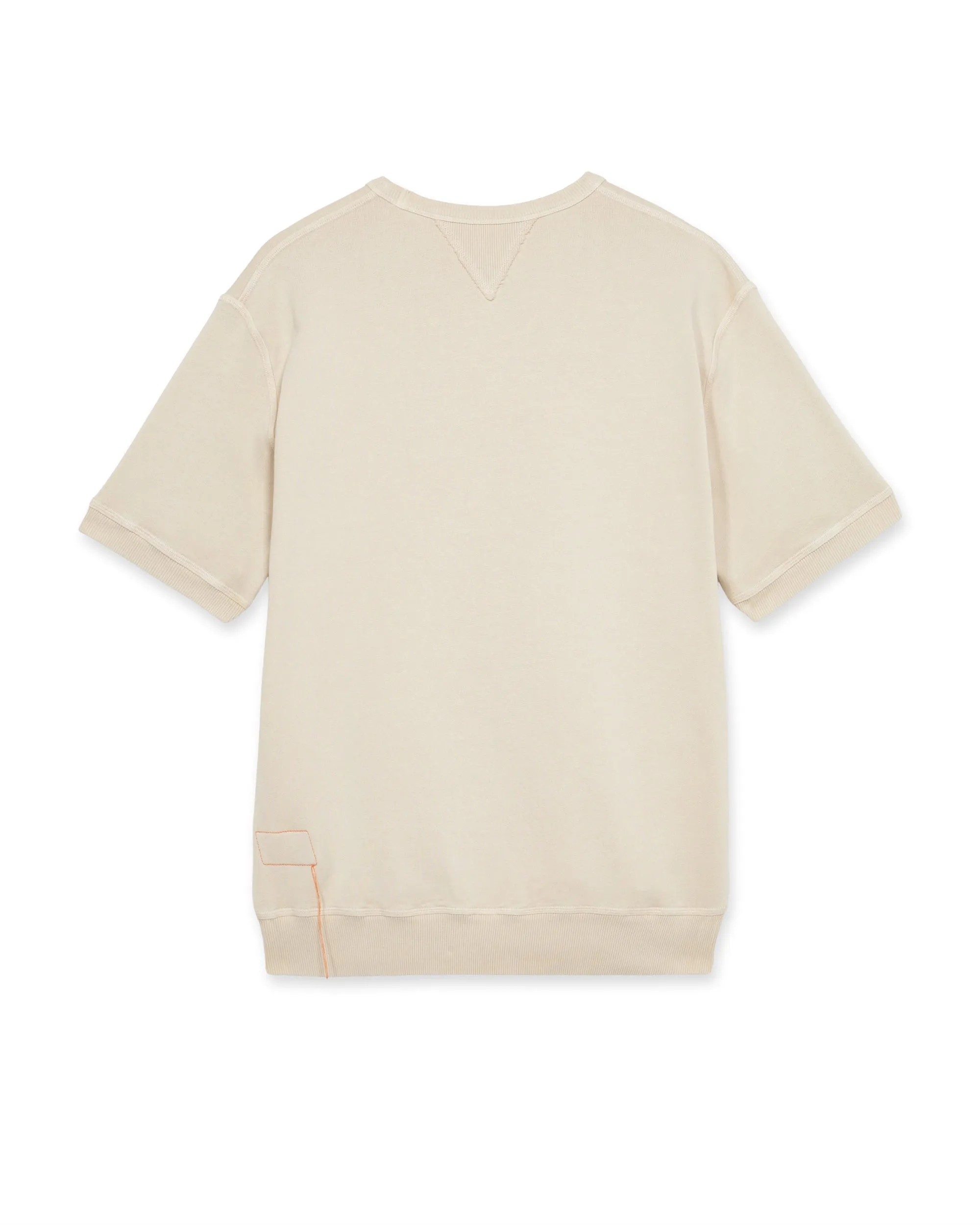 Ohio Felpa Girocollo in Jersey Garzato a Maniche Corte sold by Fortela