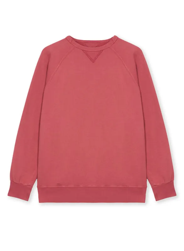 Harvard Felpa Girocollo in Jersey Felpato con taglio Raglan sold by Fortela