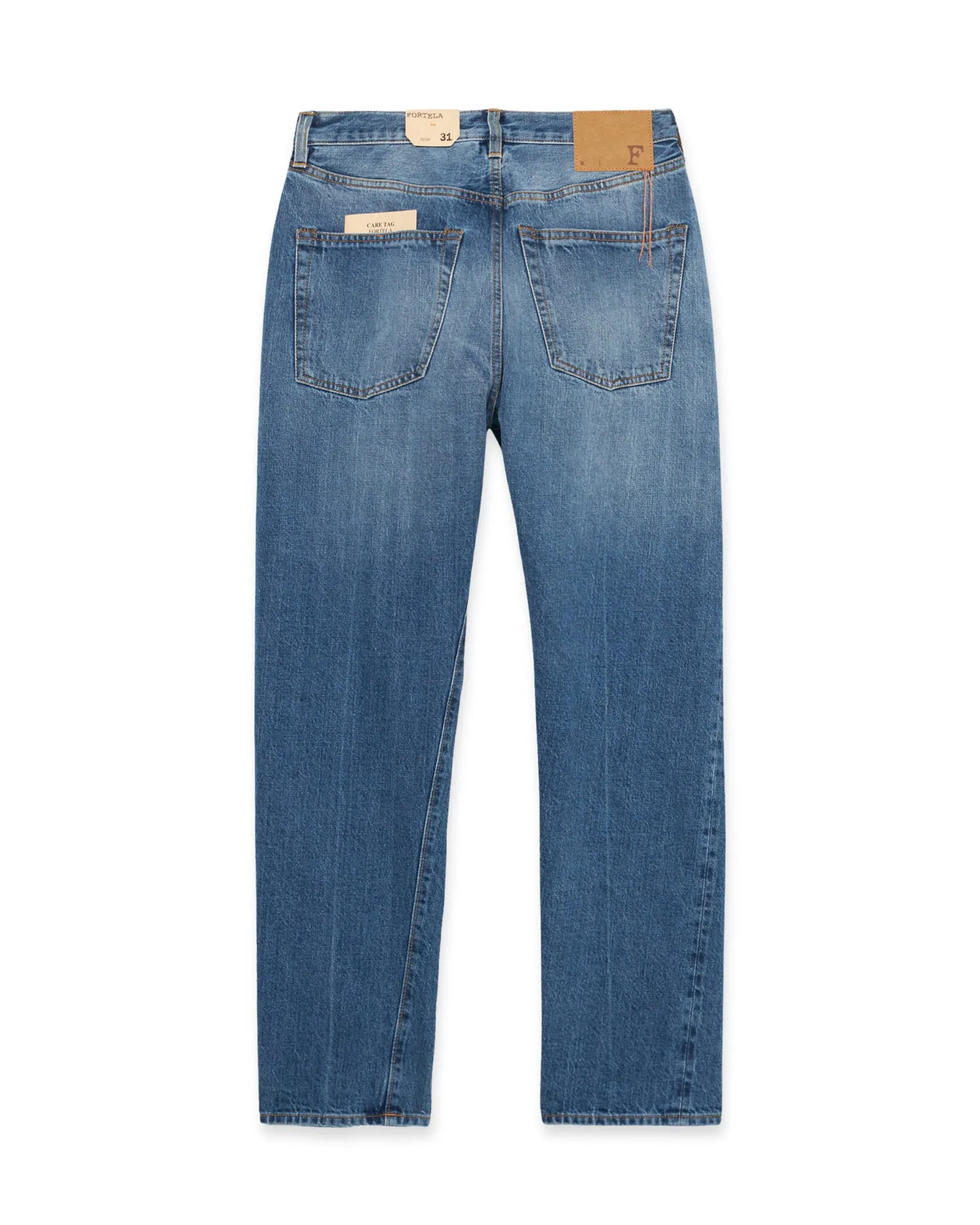 912 Johnd Japan Denim Cimosato 5 Tasche Regular Fit Stone Wash sold by Fortela product image thumbnail 2