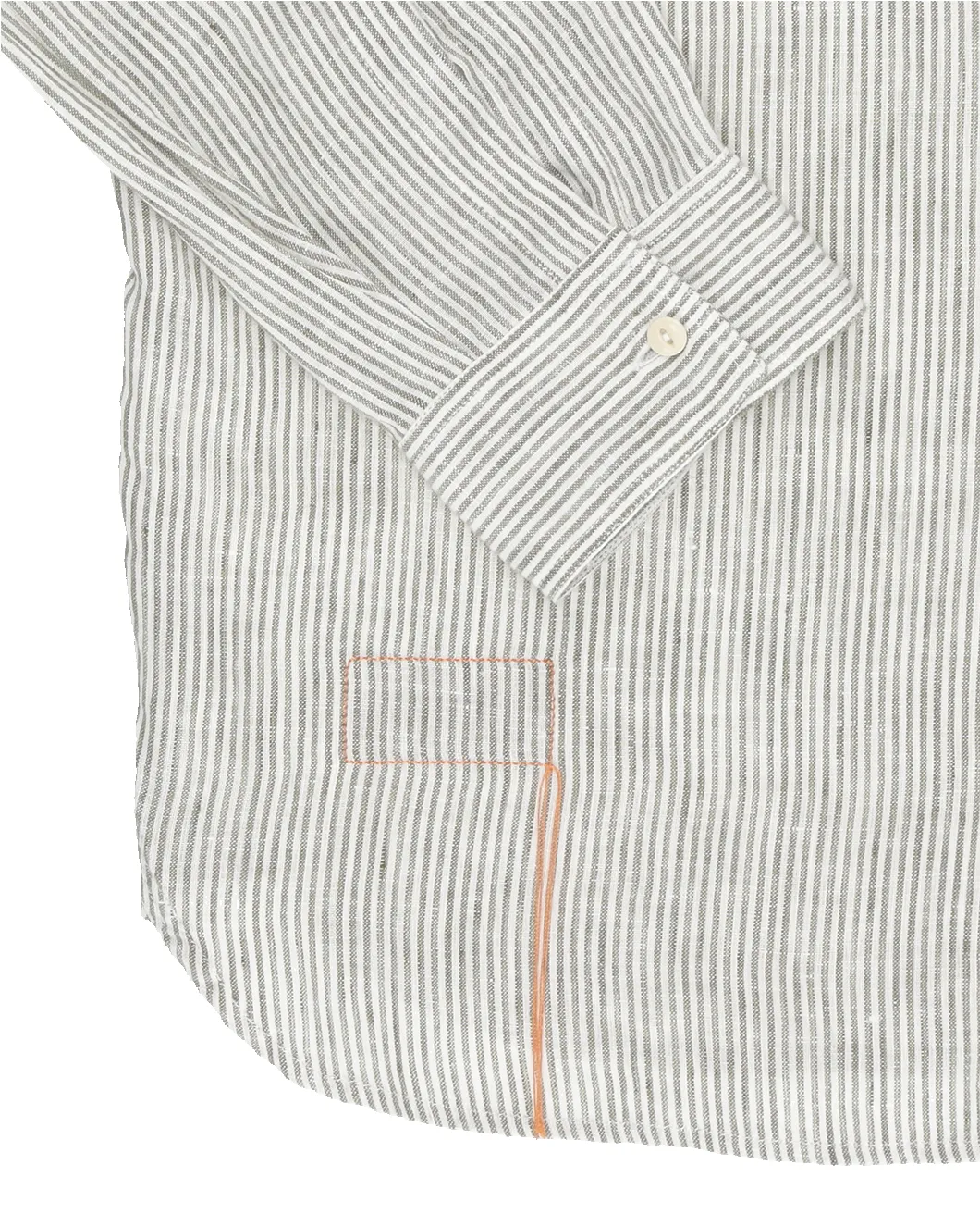 Work Camicia In Lino A Righe sold by Fortela product image thumbnail 3
