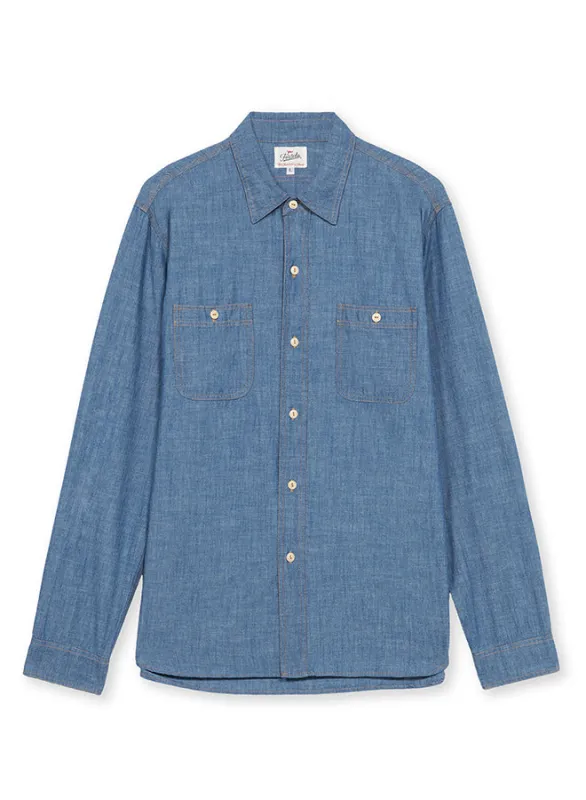 Workj Camicia In Chambray sold by Fortela