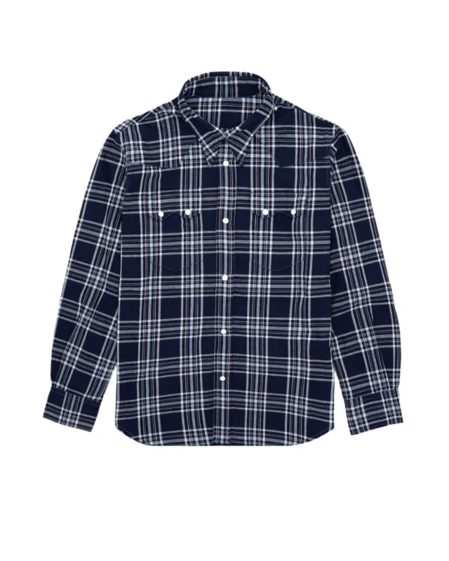 Smith Camicia Texana In Cotone a Quadri made by Fortela
