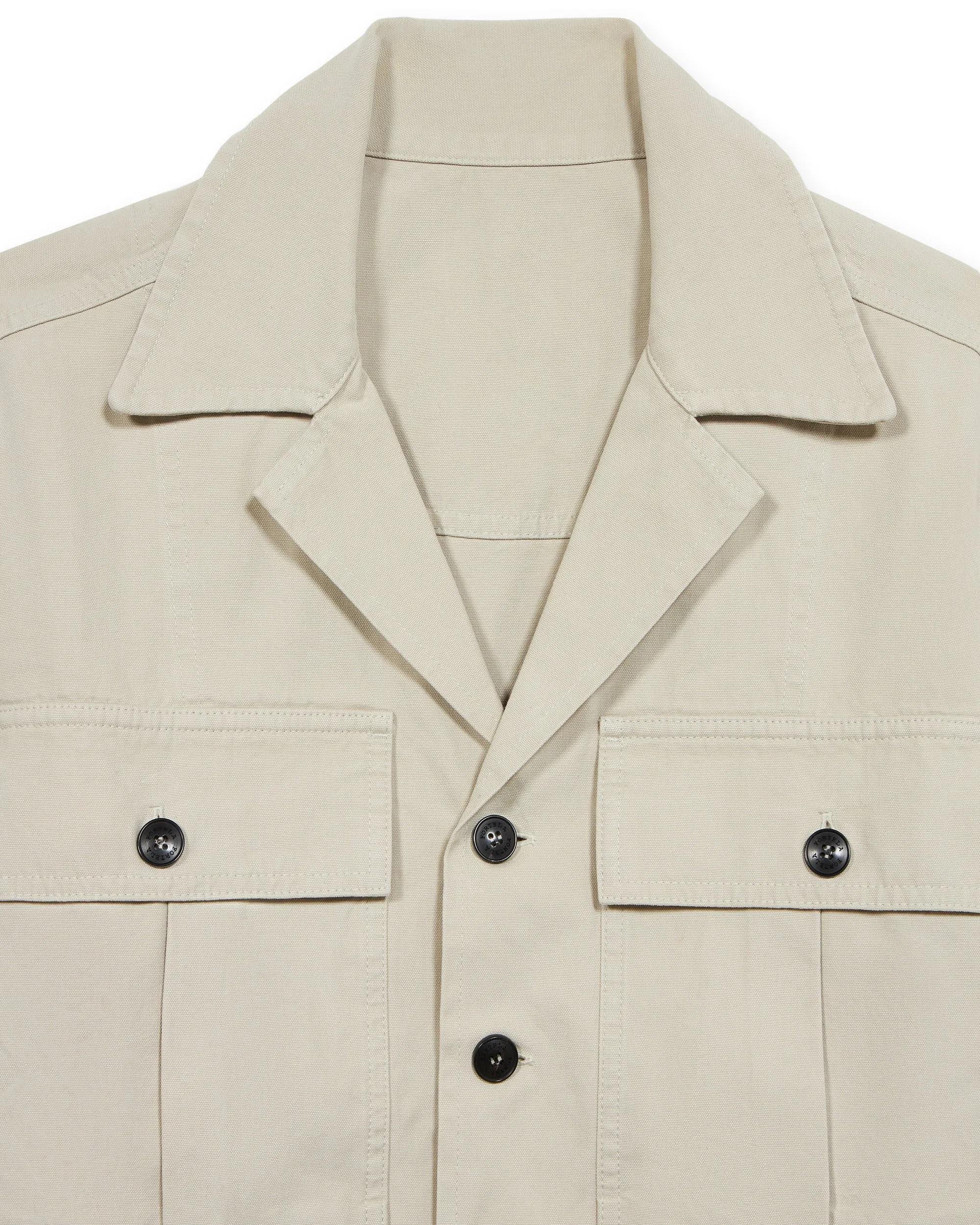 Solomons Overshirt in Canvas di Cotone sold by Fortela product image thumbnail 3