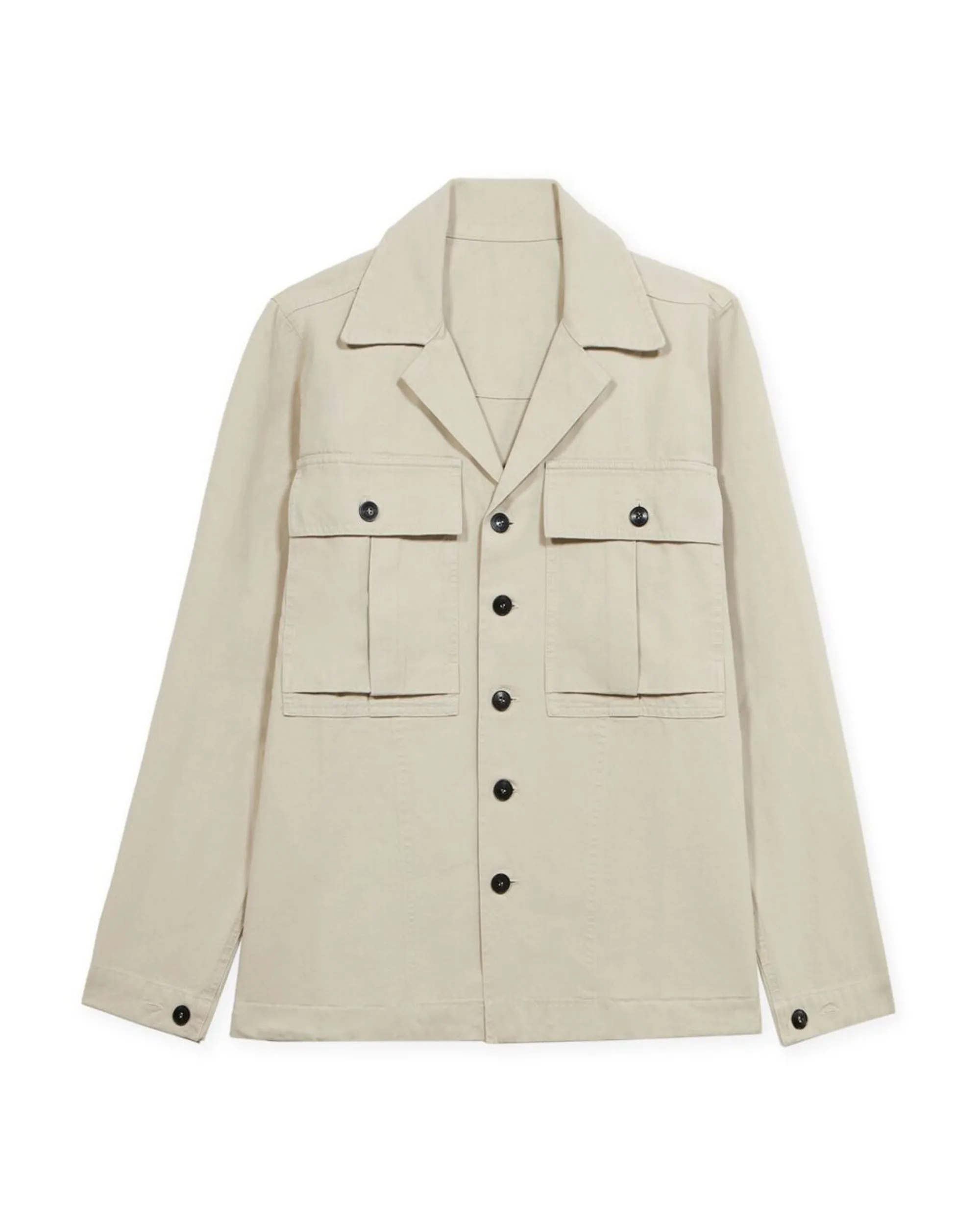 Solomons Overshirt in Canvas di Cotone sold by Fortela