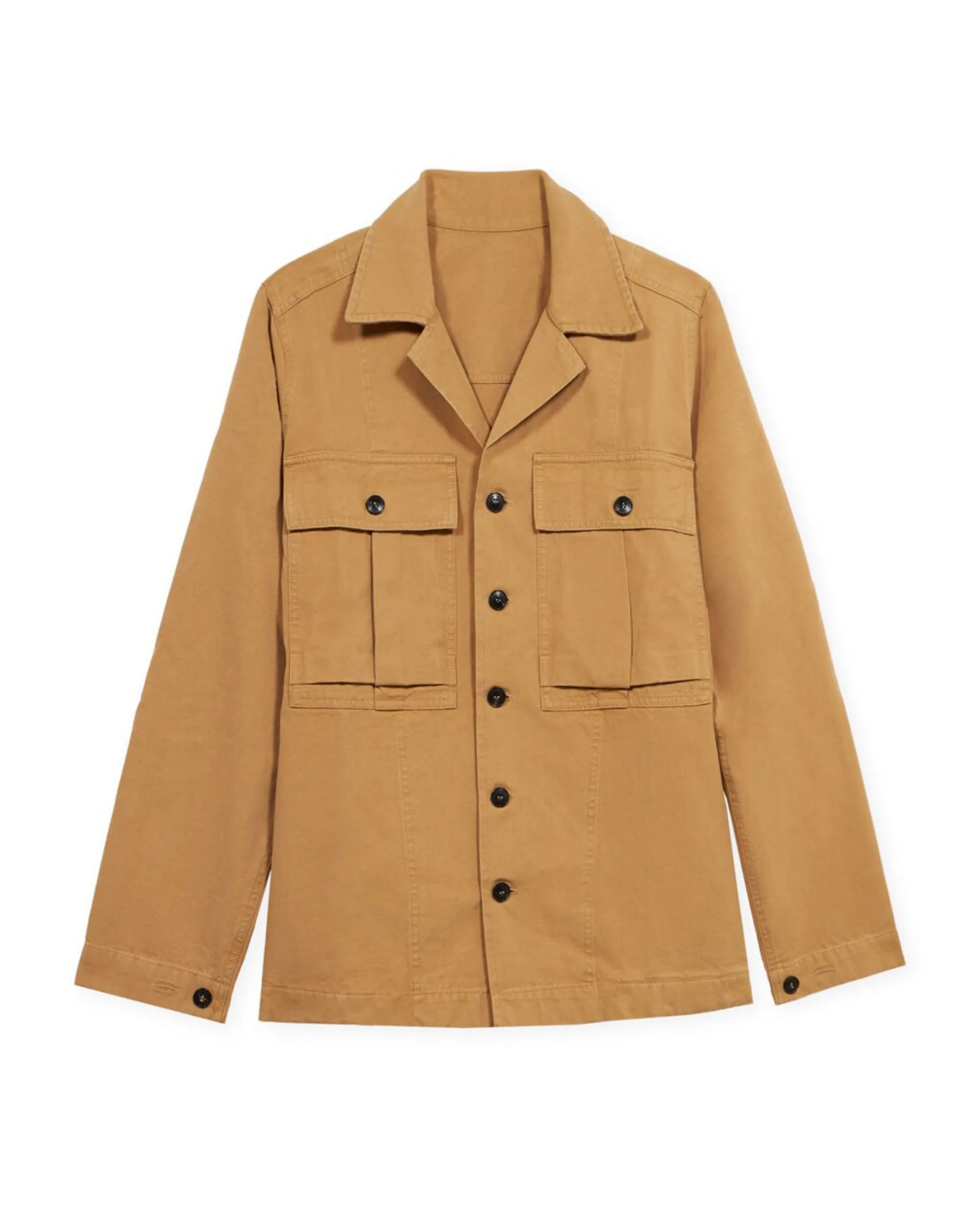 Solomons Overshirt in Canvas di Cotone sold by Fortela