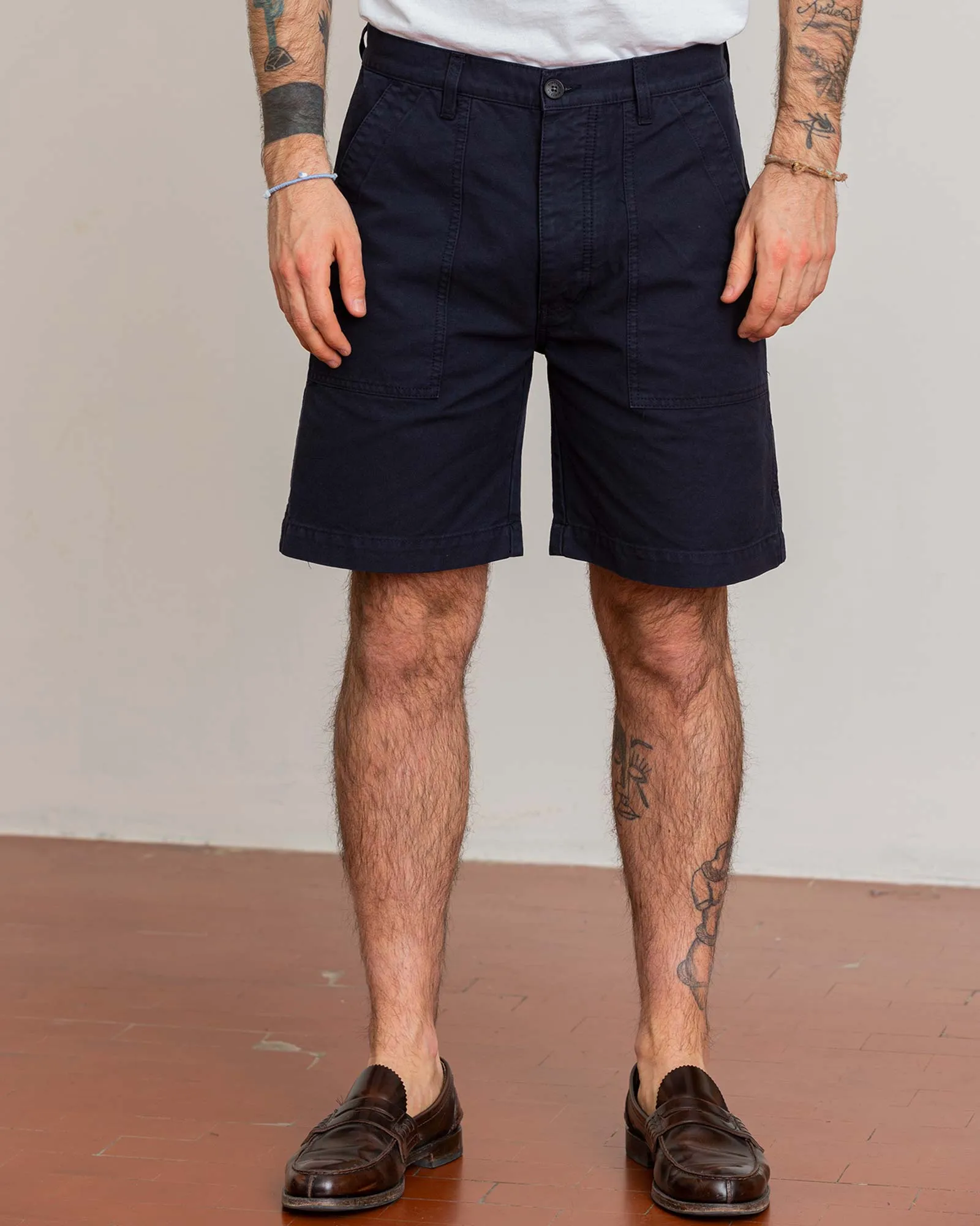 Rebelt Bermuda Con Tasche In Cotone sold by Fortela