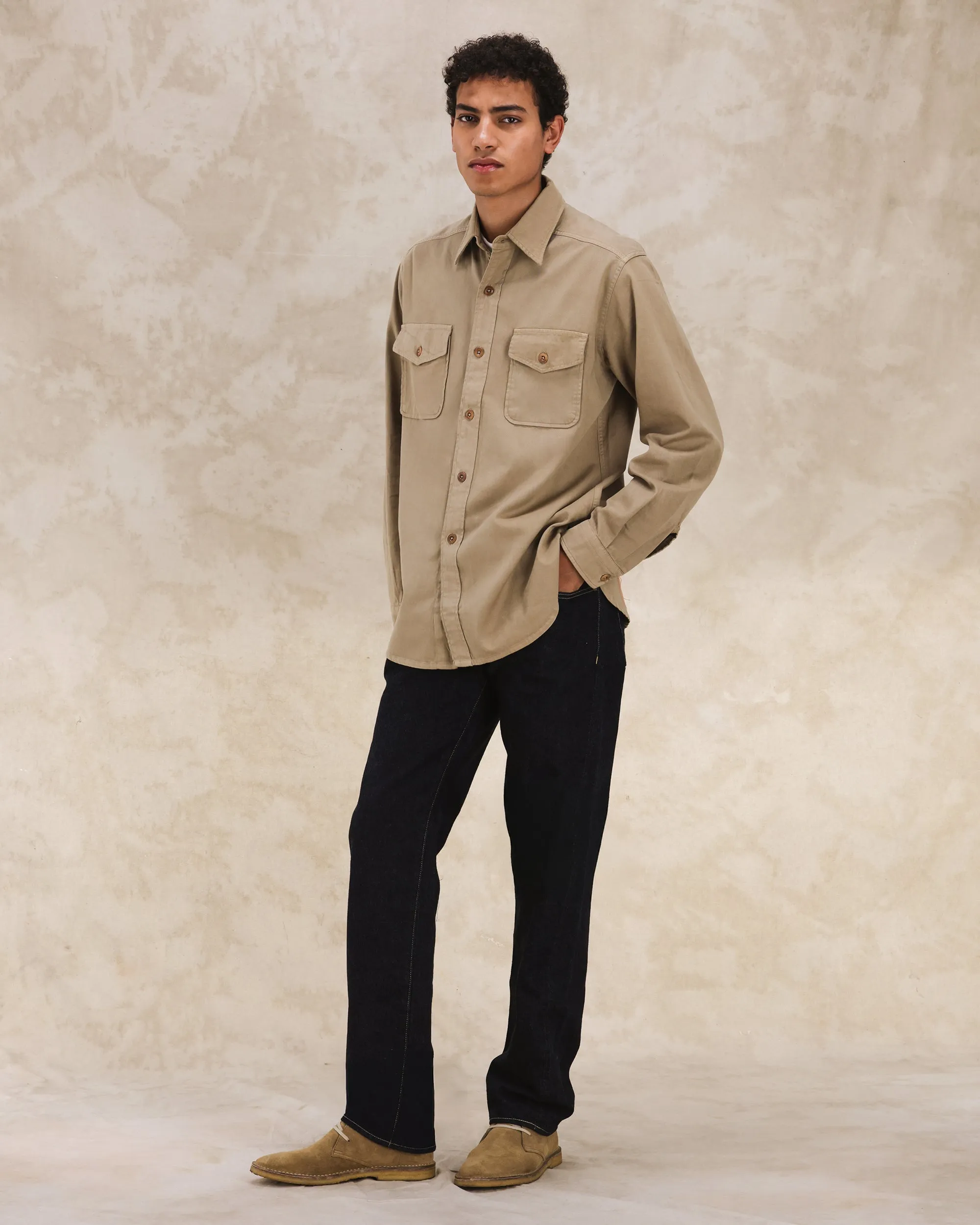 CPO Overshirt In Cotone sold by Fortela