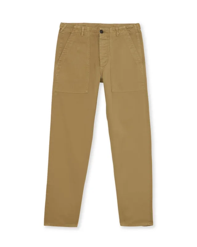 Newfatigue Pantaloni Fatigue In Herringbone di Cotone sold by Fortela