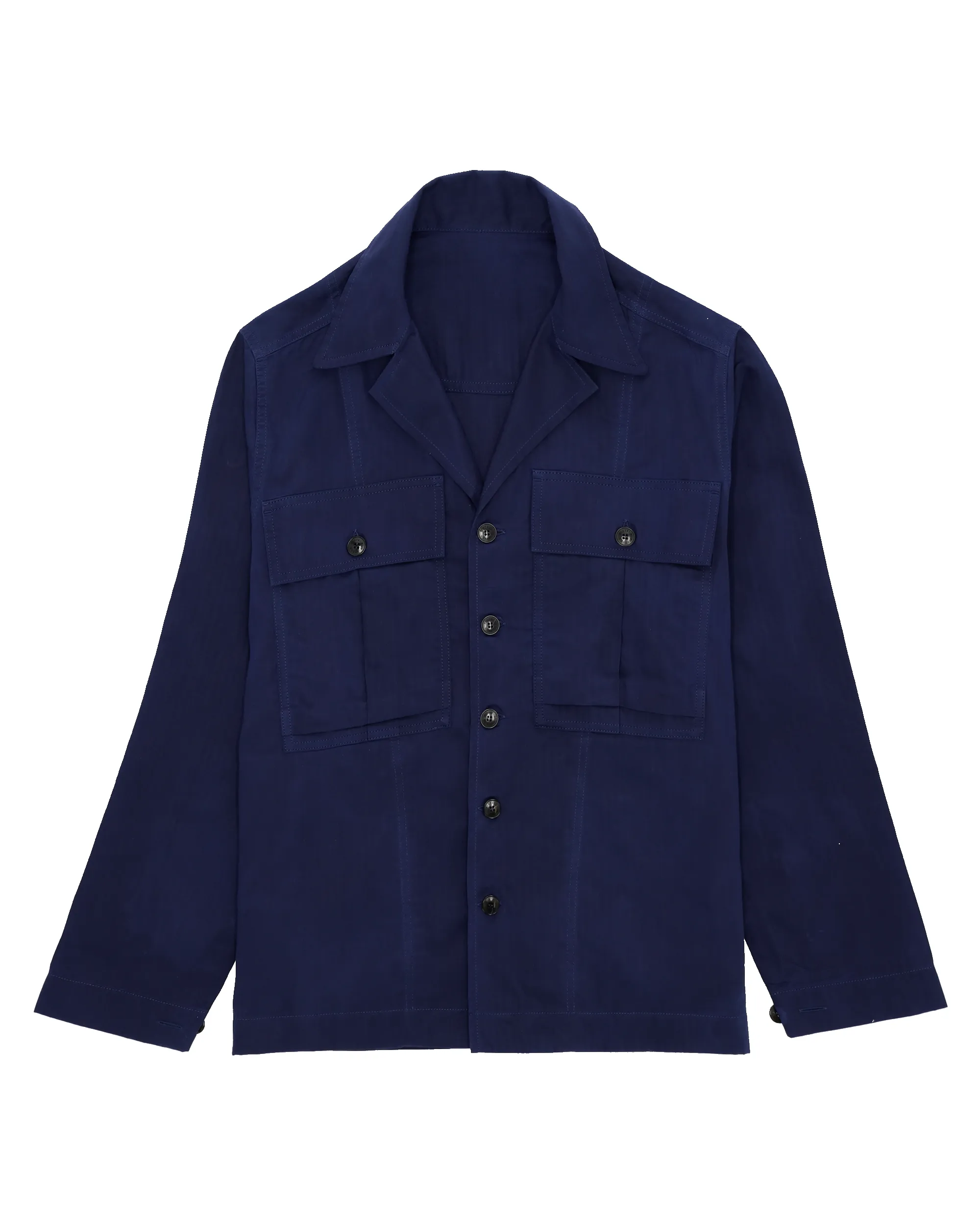 Solomon Overshirt In Cotone Cerato sold by Fortela