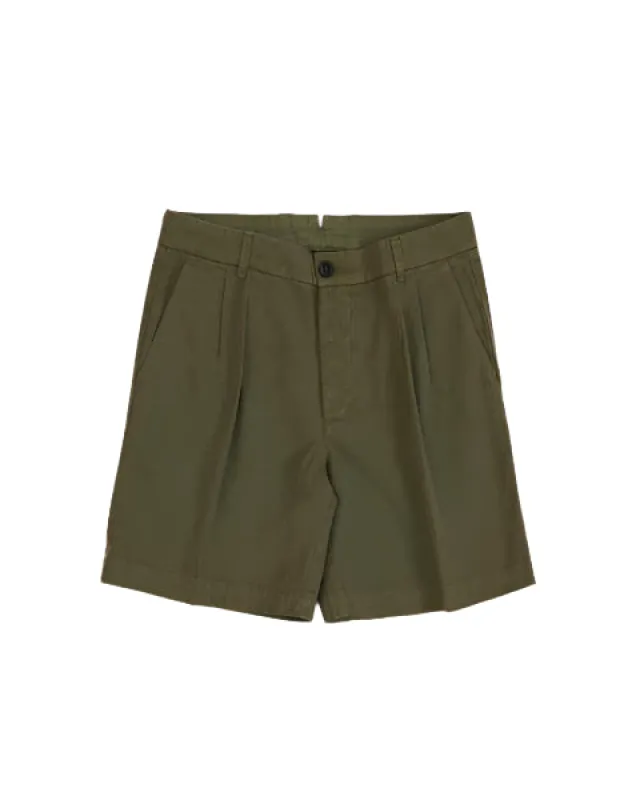 Beachshort Bermuda In Cotone Con Pences sold by Fortela