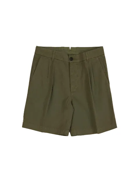 Beachshort Bermuda In Cotone Con Pences sold by Fortela