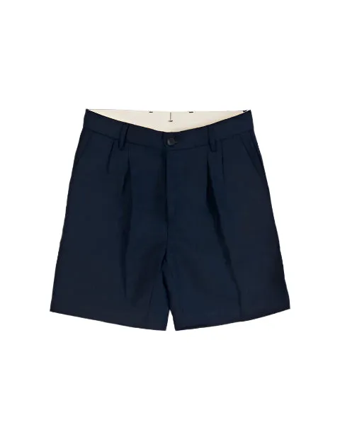 Beachshort Bermuda In Cotone Con Pences sold by Fortela