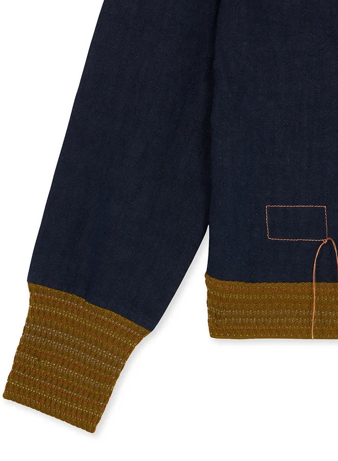 Regan Giacca Bomber in Canapa/Lino sold by Fortela product image thumbnail 4