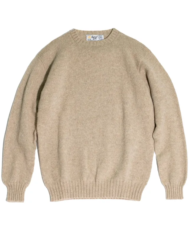 Shetlandcrewneck Maglione Girocollo In Lana made by Fortela