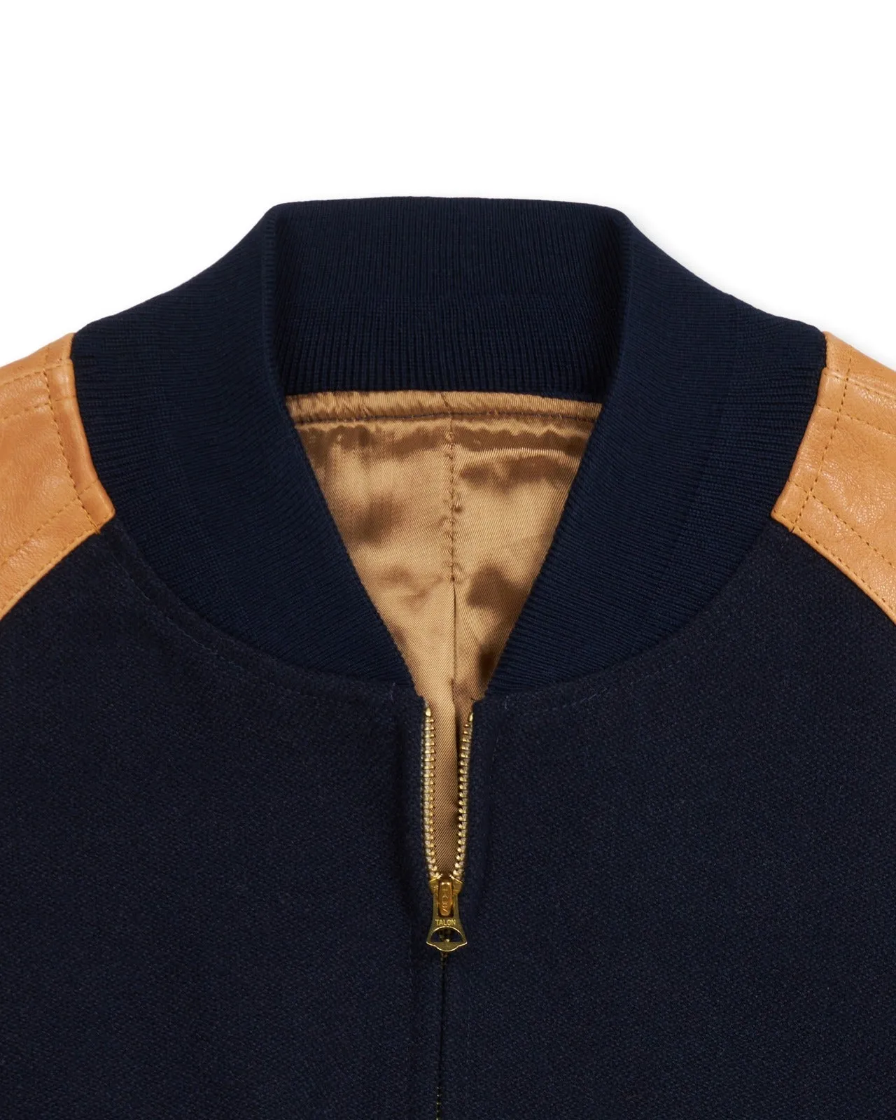 Boston Bomber Con Maniche In Pelle sold by Fortela product image thumbnail 3