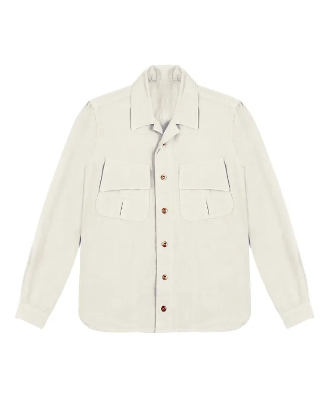 Meckongt Overshirt In Cotone made by Fortela