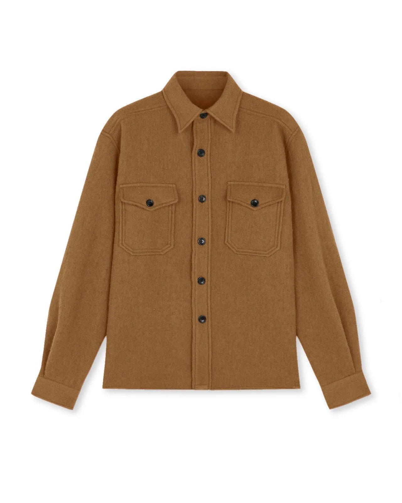 Kenny Overshirt In Lana sold by Fortela