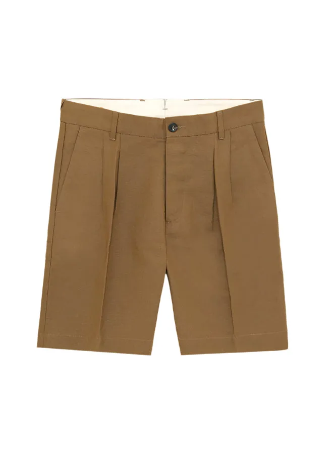 Beachshort Bermuda In Cotone Con Pences sold by Fortela