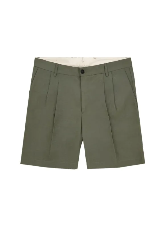 Beachshort Bermuda In Cotone Con Pences sold by Fortela