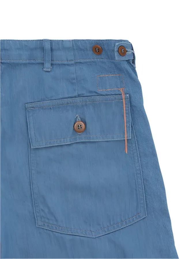 Newfatigue Pantaloni Fatigue Japan Denim Custom Wash sold by Fortela product image thumbnail 4