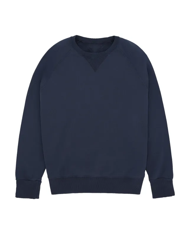 Harvard Felpa Girocollo in Jersey Felpato con taglio Raglan sold by Fortela