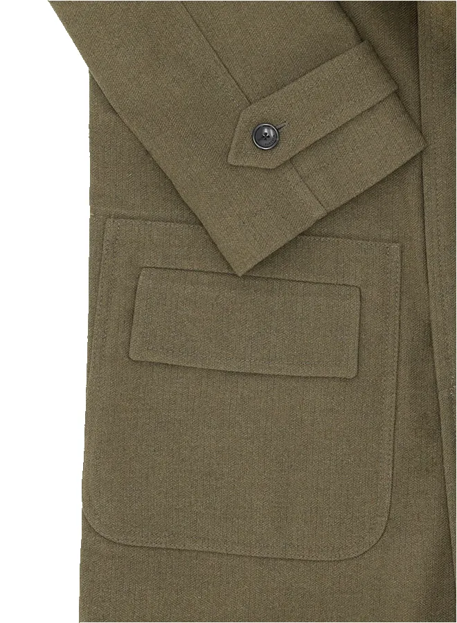 Amedeo Cappotto Monopetto in Lana sold by Fortela product image thumbnail 3