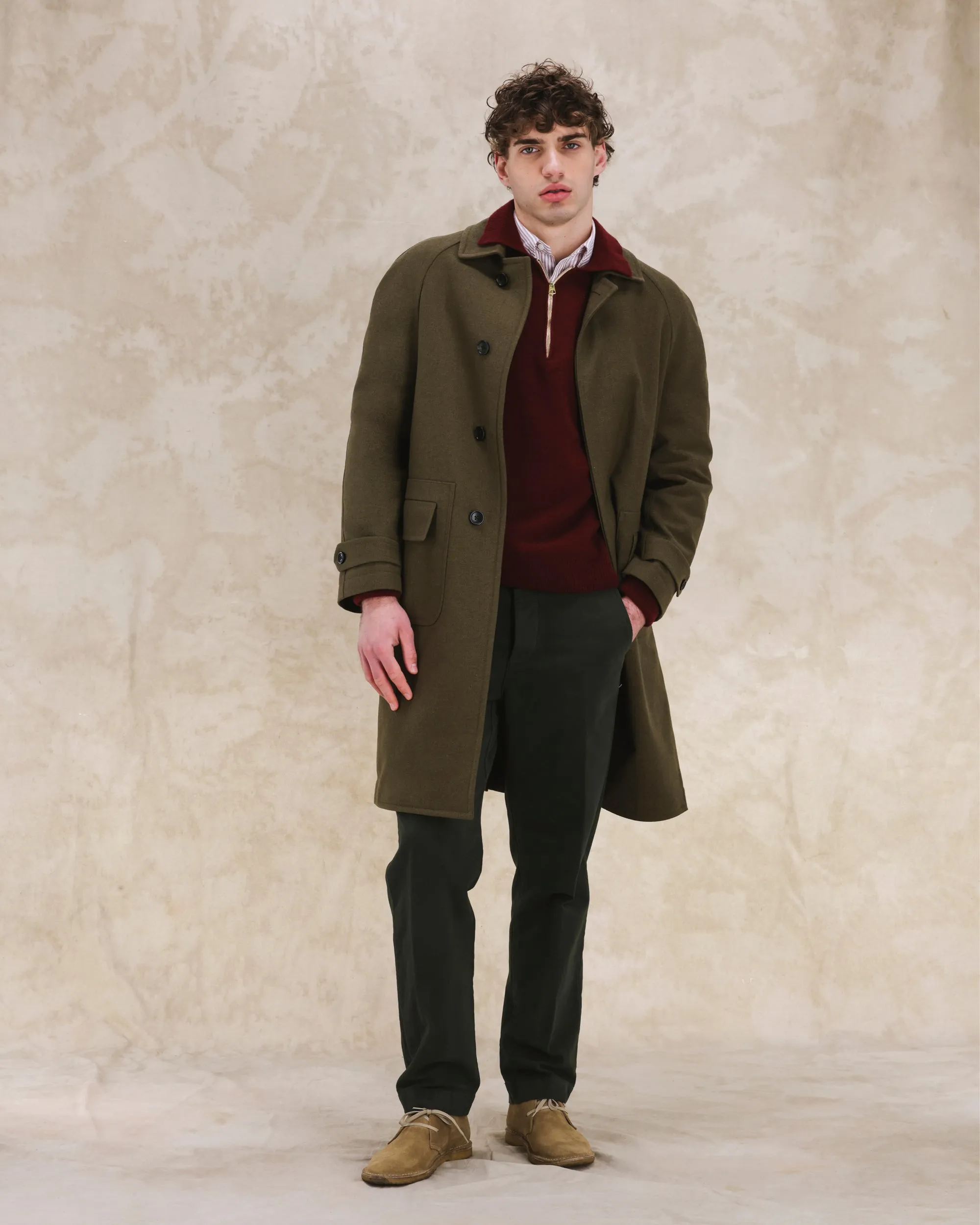 Amedeo Cappotto Monopetto in Lana sold by Fortela product image thumbnail 5