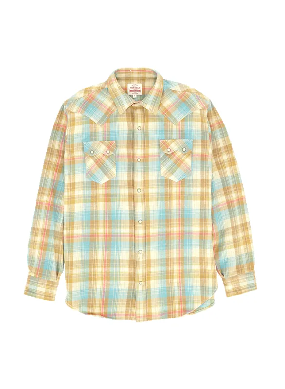 Josh Camicia Texana In Cotone A Quadri sold by Fortela