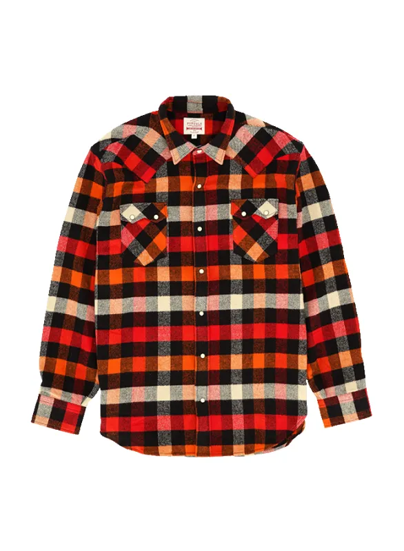 Josh Camicia Texana In Cotone A Quadri sold by Fortela