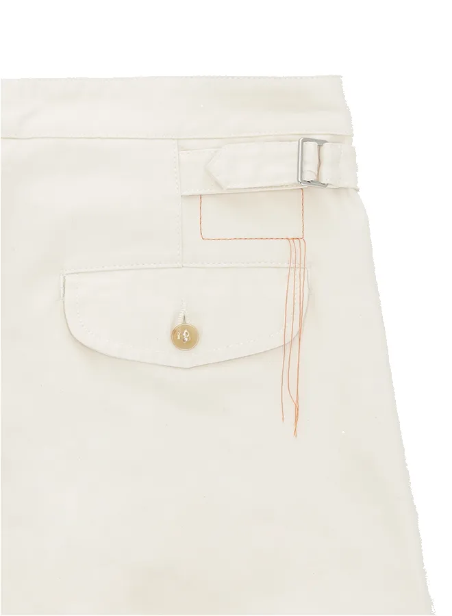 Oklahoma Pantaloni In Canvas di Cotone Rovesciato sold by Fortela product image thumbnail 4