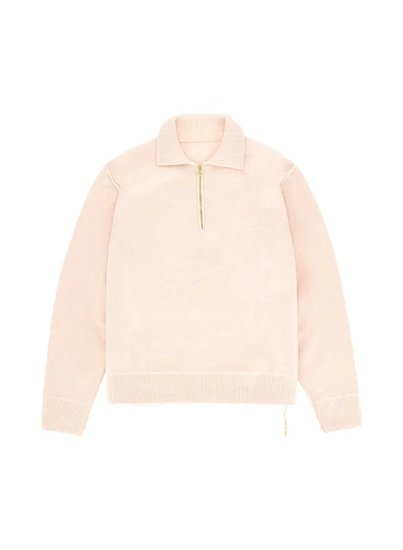 Yale Maglia In Lana Con Colletto E Zip sold by Fortela